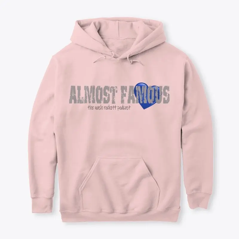 ALMOST FAMOUS! PINK/BLUE HEART