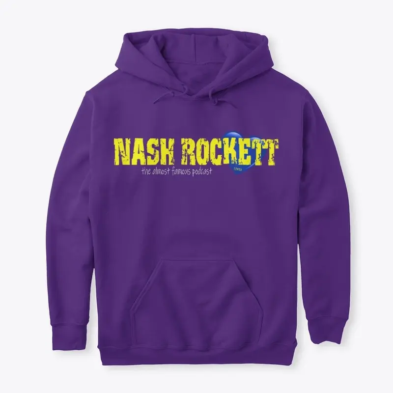 NASH ROCKETT HOODIE PURPLE/BLUE HEART